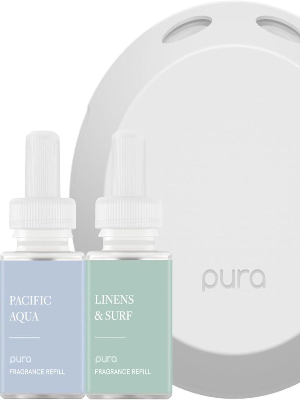 Pura Smart Home Fragrance Device Starter Set - Pura 4 - Scent Diffuser 2 scents